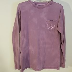 Ivory Ella purple long sleeve tshirt size medium